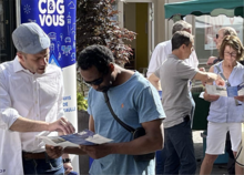 Sensibilisation lors des points participatifs 