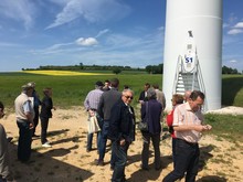 Eolien - visite de site