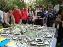 Maquette urbaine à Malakoff