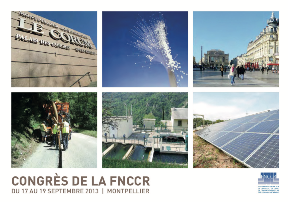 FNCCR : préparation et animation du congrès