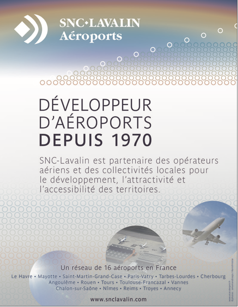 Aéroports SNC LAVALIN : charte graphique commune 