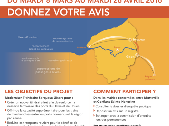 SNCF Réseau : accompagnement de l’enquête publique de la modernisation de la ligne Serqueux-Gisors